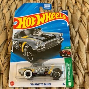 62 Corvette Gasser Chevy Chevrolet 1962 60s Car Hot Wheels New 2025 Hotwheels